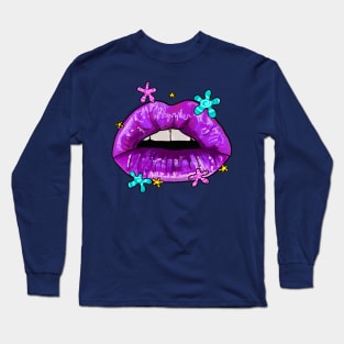 Disco Lips Long Sleeve T-Shirt